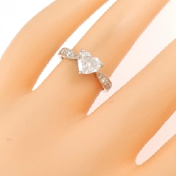 Nhẫn kim cương PT900 1.003CT E SI1 hình trái tim - Hàng hiệu Authentic 873750