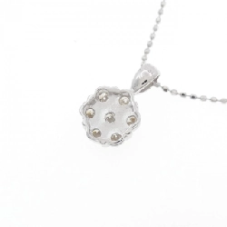 K18WG Hoa Kim Cương Dây Chuyền 0.30CT - Hàng hiệu Chính hãng 860170