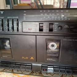 Đài Radio Cassette (các sét) Sony CFS W390L cũ, hát tốt  291521