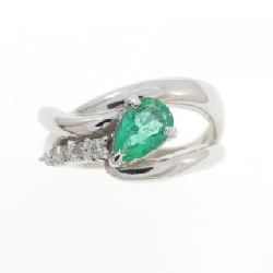 Nhẫn Emerald PT900 0.52CT - Hàng hiệu Chính hãng 847316