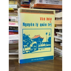 VĂN HÓA VÀ NGUYÊN LÝ QUẢN TRỊ - NGUYỄN VĂN ĐÁNG 209350