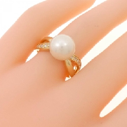 Nhẫn ngọc trai Akoya K18YG 9.4mm 669578