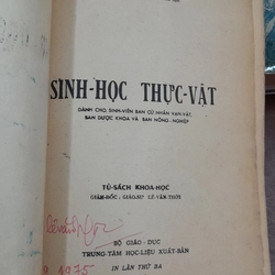 SINH HỌC THỰC VẬT - PHẠM HOÀNG HỘ 470312