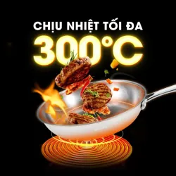 🍳 Kalite KL826V – Chảo inox nguyên khối TRIPRO 26cm, chống dính tự thân siêu tiện! 714836