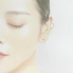 K18YG Khuyên tai một bên - Hàng hiệu Authentic 878631