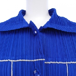 【Mã giảm giá】Áo khoác dài PLEATS PLEASE 641050