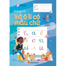 Vở ô li có mẫu chữ Lớp 2 Q2 - 20K (HH) - Luyện nét chữ rèn nết người Mới 100% HCM.PO Độc quyền - Thiếu nhi