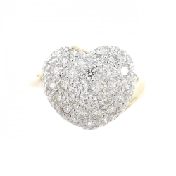 Nhẫn kim cương hình trái tim Ponte Vecchio 1.00CT - Hàng hiệu Authentic 834105