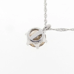 K18WG Solitaire Dây chuyền kim cương 0.601CT - Hàng hiệu Chính hãng 860830