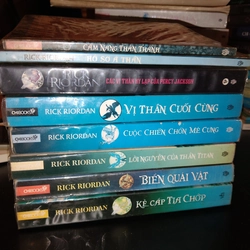 Full bộ Kẻ cắp tia chớp 6 cuốn + 2 ngoại truyện (Rick Riordan)
