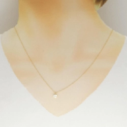 K18YG Dây chuyền kim cương 0.302CT F SI1 3EXT H&C - Hàng hiệu Chính hãng 871856