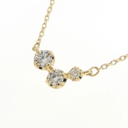 K18YG Dây chuyền kim cương - Hàng hiệu Authentic 857745