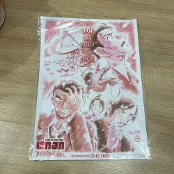 POSTER CONAN DƯ ẢNH CỦA ĐỘC NHÃN LIMITED EDITION