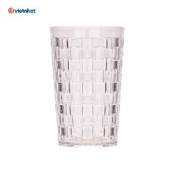 ￼Cốc Nhựa Uống Nước HOKORI Hình Đan Mây Nhựa Việt Nhật🔥😁 46493