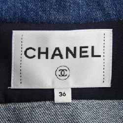 【Khuyến mãi】Áo khoác denim CHANEL 642364