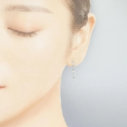 K18WG Bông tai kim cương ba viên 0.50CT - Hàng hiệu Chính hãng 866607