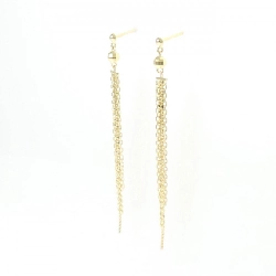 K18YG Bông tai - Hàng hiệu Chính hãng 873915