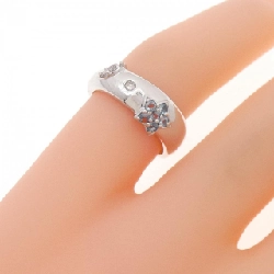 K18WG Sao × Mặt trăng Nhẫn hồng ngọc - Hàng hiệu Authentic 853371