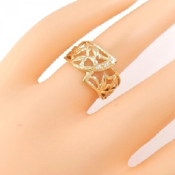 Nhẫn kim cương K18YG 0.03CT 670684