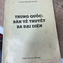 Trung Quốc: Bàn về thuyết ba đại diện .14