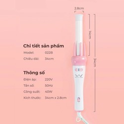 Máy uốn tóc tự xoay 360 độ 187301
