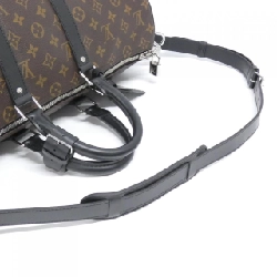 Túi xách Boston Louis Vuitton Monogram Macassar Keepall Bandoulière 45cm M56711 - Hàng hiệu Chính hãng 771086
