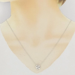 K18WG Cỏ ba lá Dây chuyền kim cương 0.06CT - Hàng hiệu Chính hãng 862981