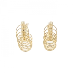 K18YG Bông tai - Hàng hiệu Authentic