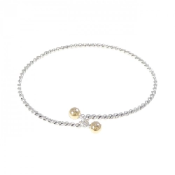 【Vintage】Vòng tay dây xoắn Tiffany