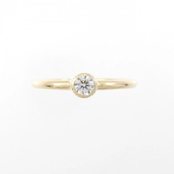 Nhẫn kim cương Solitaire K18YG 0.10CT - Hàng hiệu Chính hãng 856098