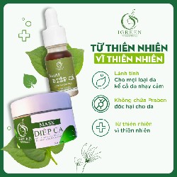 Bộ sản phẩm Mặt nạ và Serum diếp cá 8240