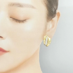 K18YG/K18WG Bông tai kim cương - Hàng hiệu Authentic 866786