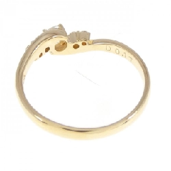 Nhẫn kim cương K18YG 0.17CT 673460