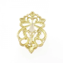 K18YG Kim cương Brooch 0.51CT - Hàng hiệu Chính hãng 873821