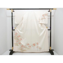 Kimono thăm viếng chế tác vàng bạn duyên thêu tay kích thước S - Hàng hiệu Authentic