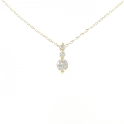 K18YG Dây chuyền kim cương 0.50CT - Hàng hiệu Authentic