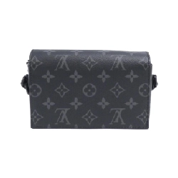 Túi đeo vai Louis Vuitton Monogram Eclipse Steamer Wearable Wallet M81783 - Hàng hiệu Chính hãng 767740