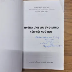 Sách: Những lĩnh vực ứng dụng của Việt Ngữ Học - TG: Nguyễn Thiện Giáp 726339