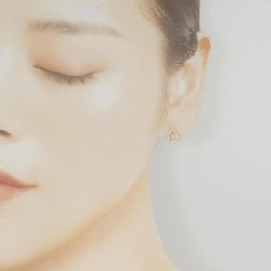 K18YG Bông tai Kim cương 0.20CT - Hàng hiệu Chính hãng 871376