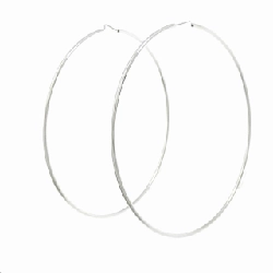 Bông tai hoop 750WG - Hàng hiệu Authentic