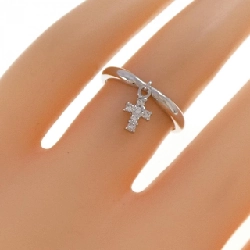 Nhẫn kim cương PT900 hình chữ thập 0.08CT - Hàng hiệu chính hãng 855434