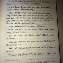 Một số vấn đề sử dụng ngôn từ trên báo chí 970617