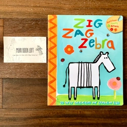 Sách Zig Zag Zebra – Sách tương tác vẽ tranh, Used, Like New