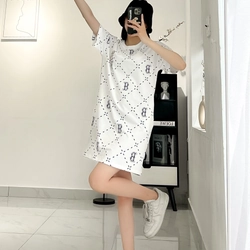 Đầm suông thun vnxk cotton 100% 277271