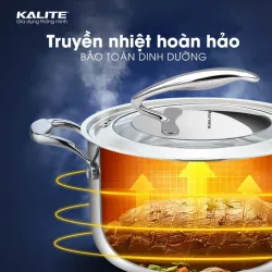 🍲 Kalite KL999 – Bộ nồi inox nguyên khối TRIPRO 304, siêu bền, nấu nhanh! 714846