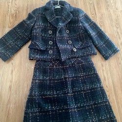 Bộ váy dạ tweed hàng hãng Seven A.M