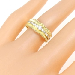 Nhẫn kim cương K18YG 0.30CT 671721