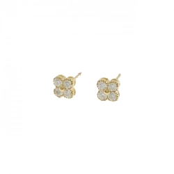 K18YG Hoa Tai Kim Cương 0.501CT - Hàng hiệu Chính hãng 866547