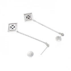 K18WG Onyx Bông tai - Hàng hiệu Chính hãng 865068