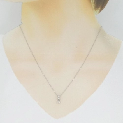 K18WG Dây chuyền kim cương 0.20CT - Hàng hiệu Authentic 861951